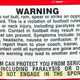 Image for article titled Helmet Warning Label Tells Users Not To Play Football